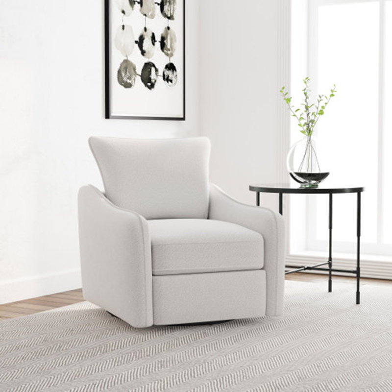 Fauteuil oscillant pivotant Nikko Vanilla
