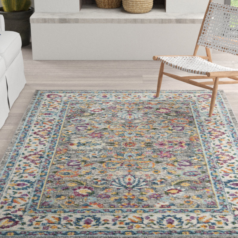 Gonzalez Oriental Hand Woven Area Rug, Rectangle 122 x 183 cm