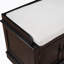 Banc de rangement avec tablettes réglables, banc à chaussures avec coussin amovible-153018139