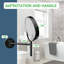 Miroir de maquillage mural Mohbeen