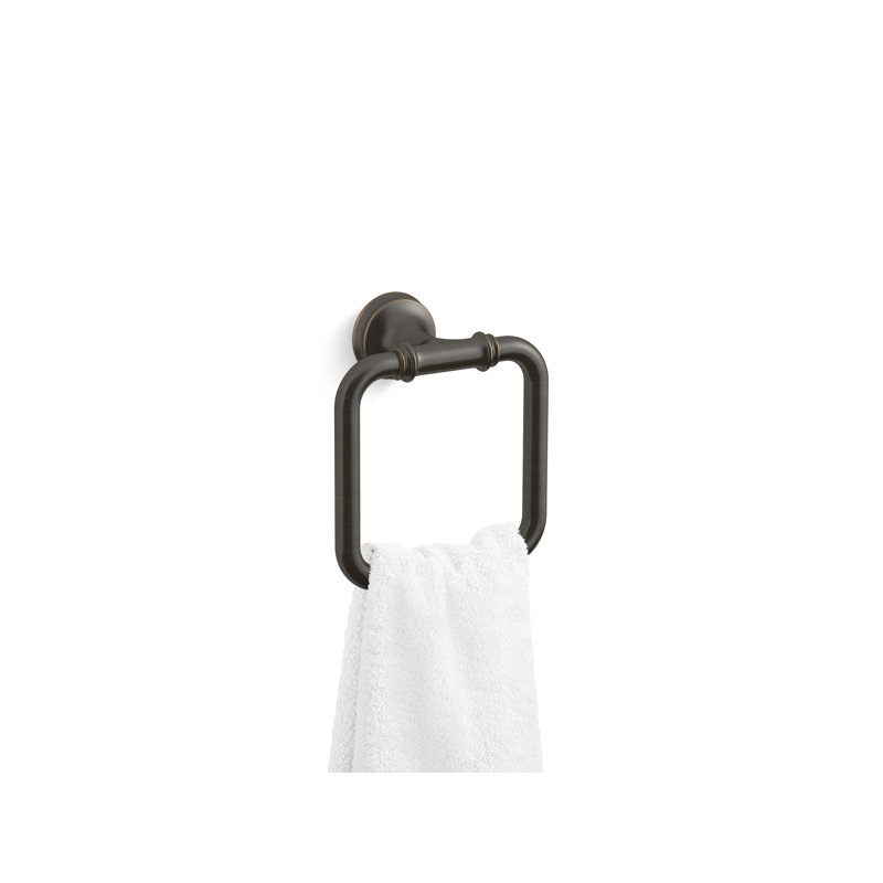 Anneau à serviettes Bellera, Bronze frotté à l'huile