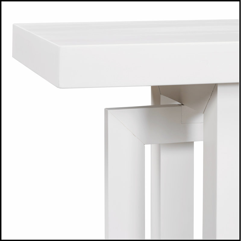 Contemporary Console Table with Wood Top, Extra Long Entryway Table for Modern and Industrial Decor, Durable and Stylish