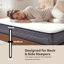 Matelas hybride en mousse viscoélastique gélifiée à refroidissement moyen de 10 po en format polaire, grand-1885824190-1907628200