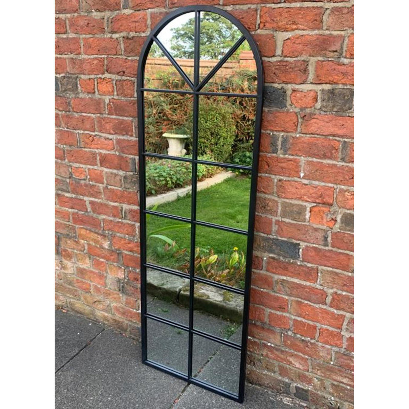 Ousmane Metal Flat Floor Mirror