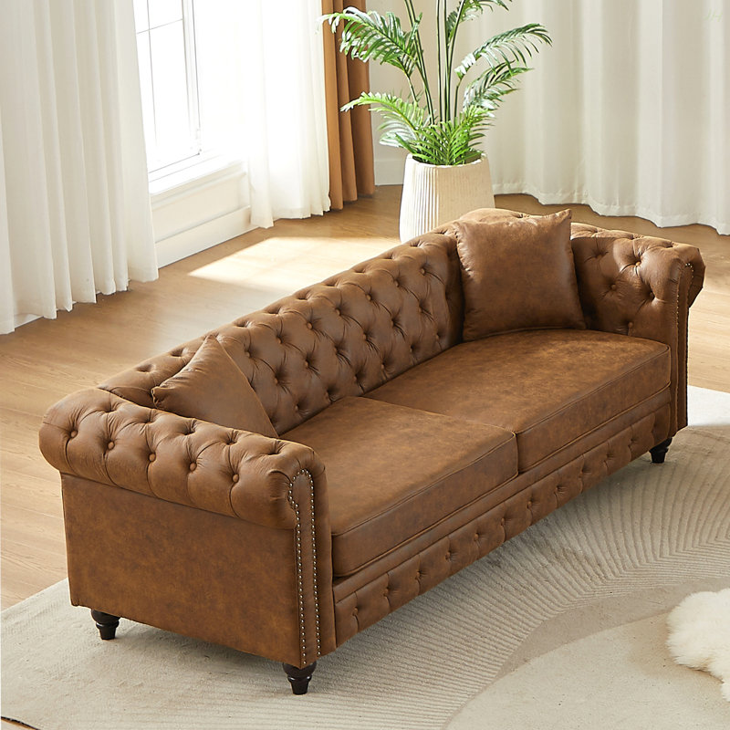 Canapé Chesterfield 85,5 po