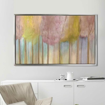 Soft Orchid Morning by Susan Jill - Floater Frame Print on Canvas -  Winston Porter, 119AD5A555B04409AD93E955649DC842