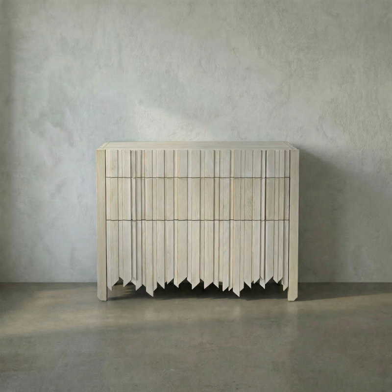 Desdemona 3 - Drawer Solid Wood Dresser