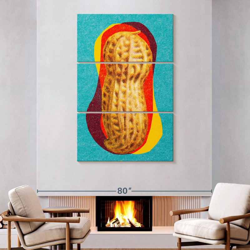 Yarlin Peanut, 74" H x 48" W