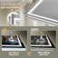 Miroir de salle de bain mural Aolaith-1281314016