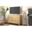 Armoire de rangement avec 3 portes, buffet de rangement en bois avec tablette réglable, armoire d'appoint anti-basculement