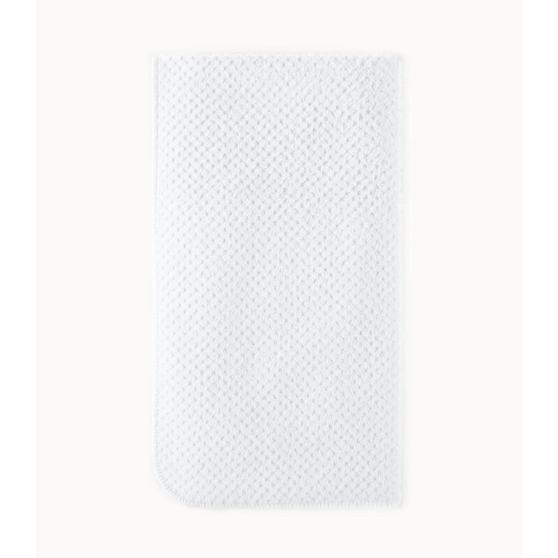 Catalina Jacquard Bath Towel Set, White