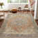 Bohemian Vintage Area Rug Washable Non Slip Moroccan Indoor Rug