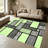 Modern Abstract Geometric Area Rug, Block Pattern Indoor Floor Mat, Non-Shedding Soft Washable Rug for Entryway, Living Room, Bedroom, Kitchen, Office-1219744793-1218989872