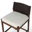 Lulu Upholstered Stool with Solid Wood Frame-763229721-760679070