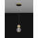 1 - Light Gold LED Sphere Pendant