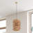 Oriana Rattan Pendant
