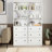  Koutarou 71" H x 23.6" W Kitchen Pantry,White-306006104