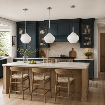Jonny 1-Light Glass Pendant Light