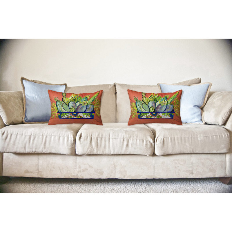  Housse et insert de coussin rectangulaire d'extérieur Noncorded, Grand format - 16 x 20