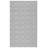 Togut Non-Slip Polypropylene Silver Area Rug-1083344442