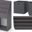 Metal 72Cm Book Display in Anthracite