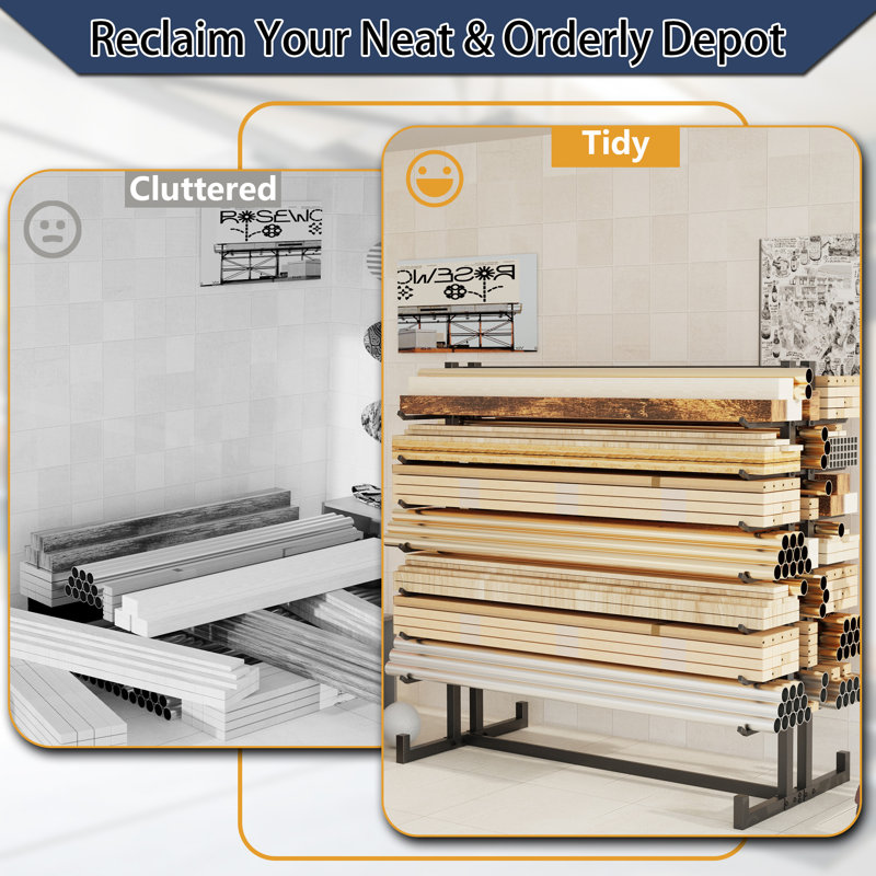 Adjustable Tire Storage Rack ,