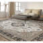 Oriental Area Rug in Ivory/Black