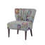 Fauteuil de chambre à avec capitonnage vertical Korey-51308315
