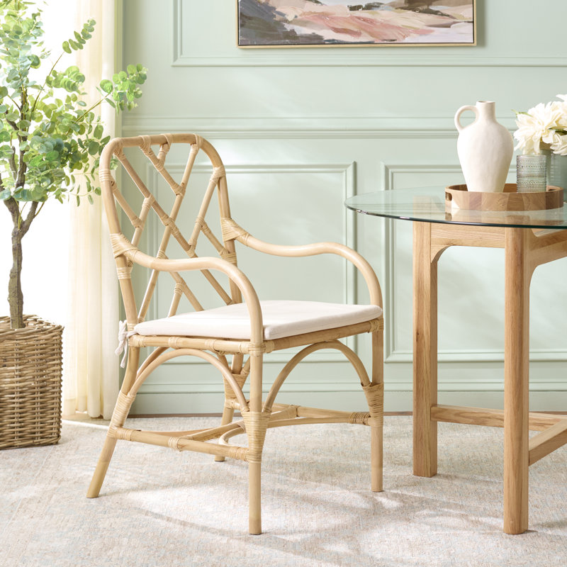 Olala Rattan Arm Dining Chair