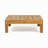 X-BACK CORNER BENCH-R WITH COFFEE TABLE , RED