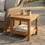 Table d'appoint en teck Orrie