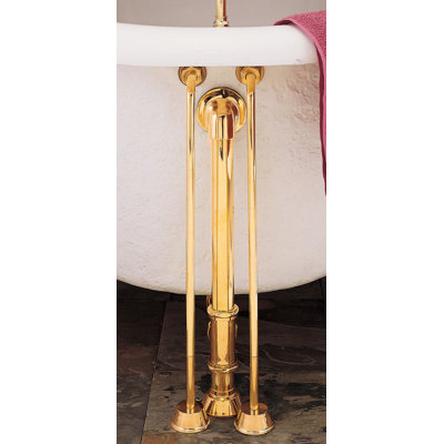 Tub Supply Set with Single Offset Tubing