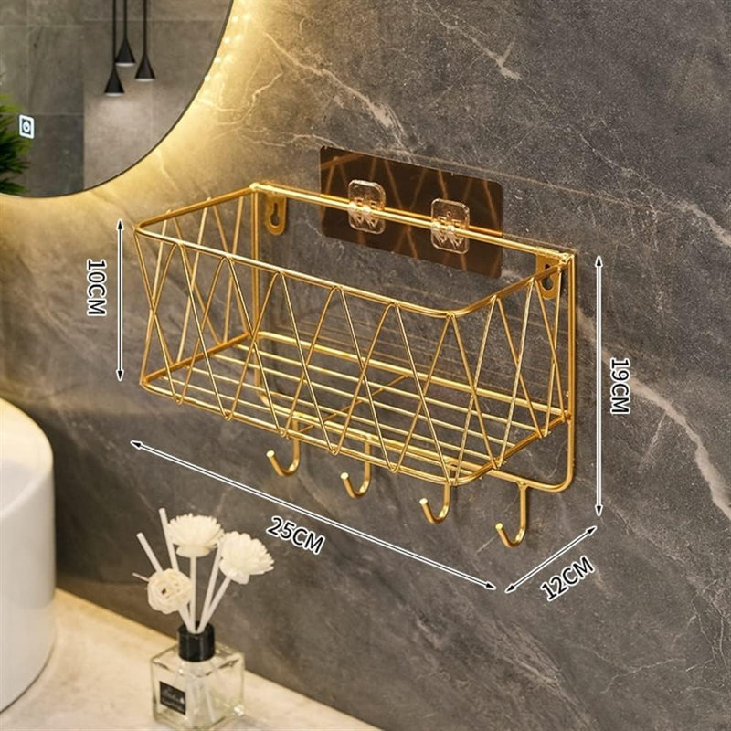 Serviteur de douche adhésif Nionila