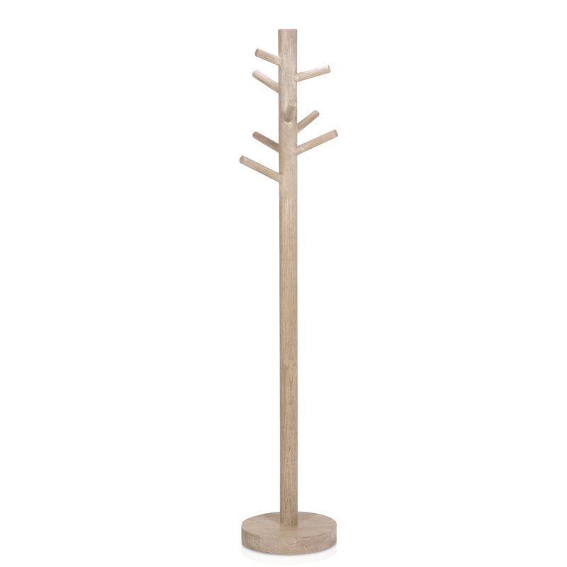 Roisin Solid Wood Freestanding Coat Rack