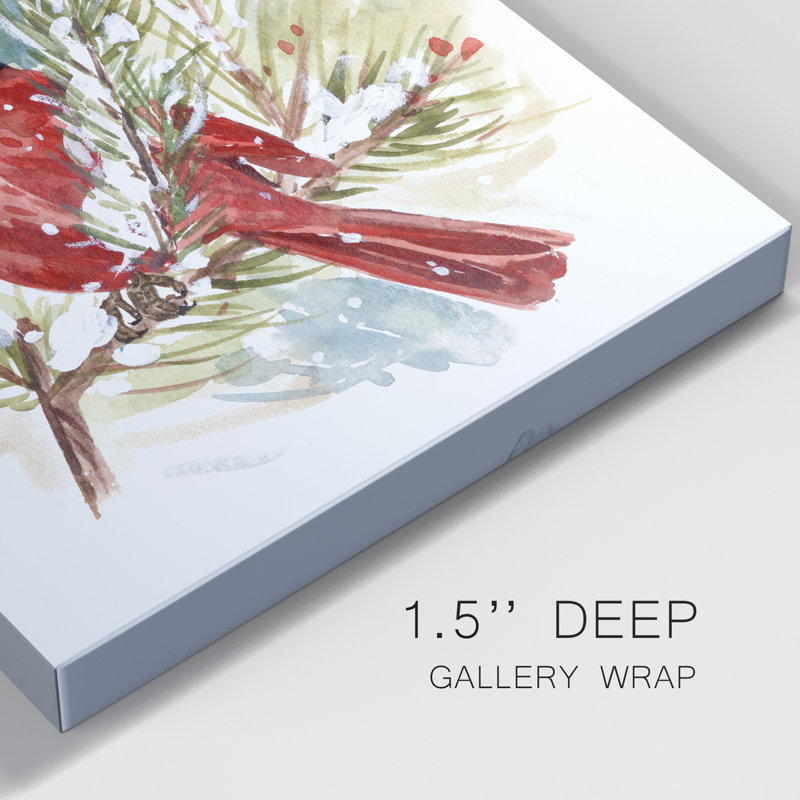 The Cardinal I-Premium Gallery Wrapped Canvas - Ready To Hang, 40" H x 40" W x 1" D