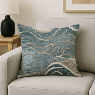 Coussin décoratif intérieur / extérieur gris Modern Modern