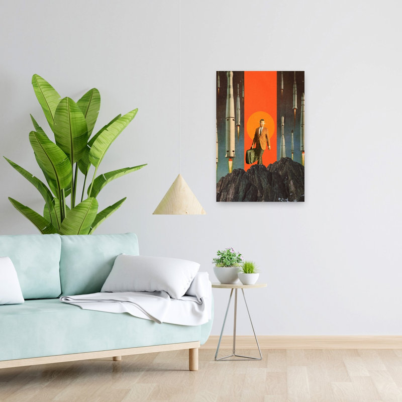Art contemporain contemporain abstrait abstrait, H 24 po x l 16 po