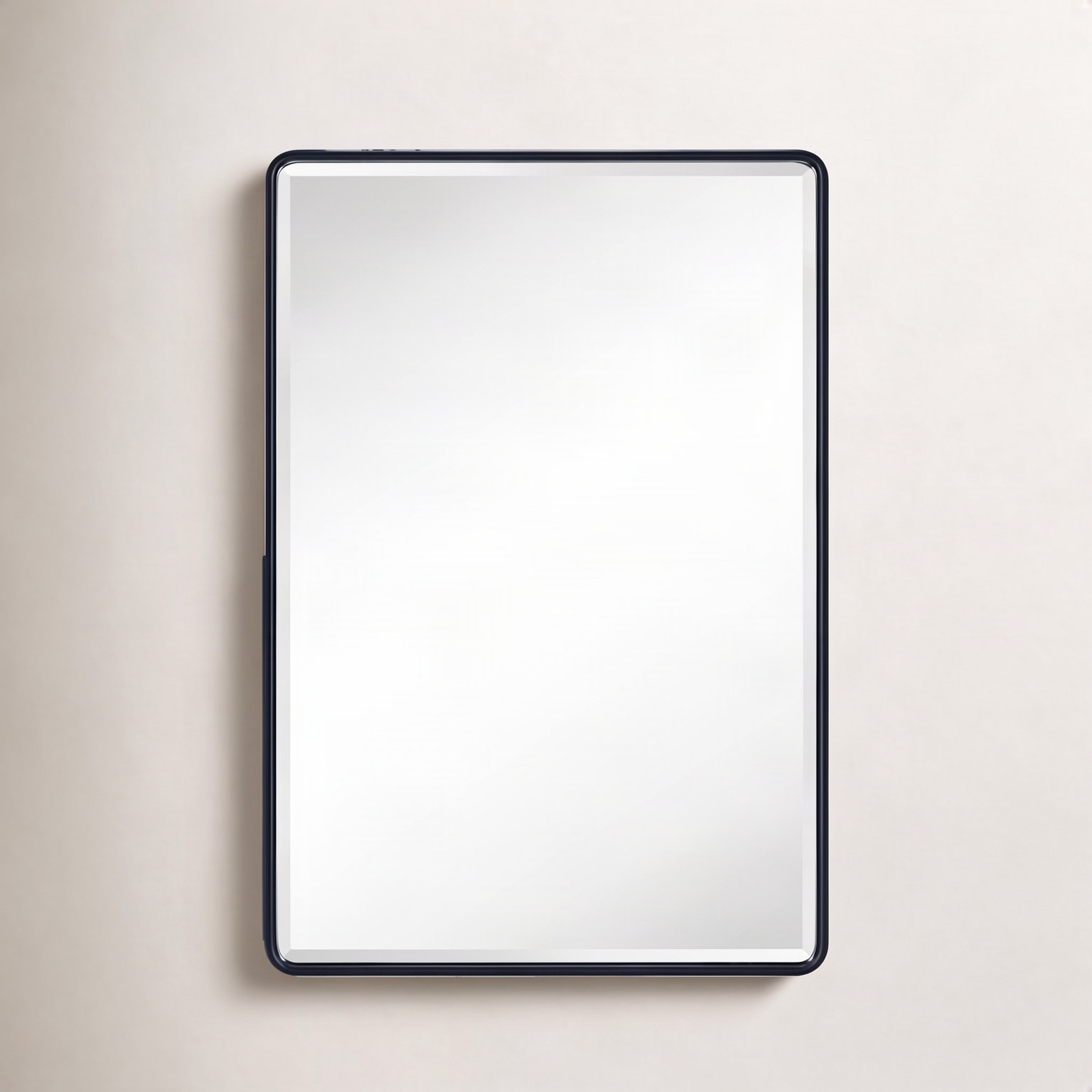 Recessed Medicine Cabinet, 34'' H x 21'' W, Black