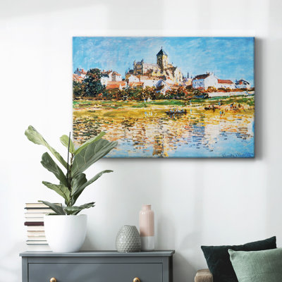 Vetheuil, The Church, 1880-Gallery Wrapped Canvas