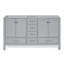 Cambridge 60'' W Double Bathroom Vanity Base-883527188-868186210