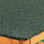 Enclos pour chat 68,89 "H, 4 espaces pour animaux avec 2 aires de repos et plateformes, toit imperméable, motifs colorés oranges pour le plaisir de plusieurs animaux de compagnie