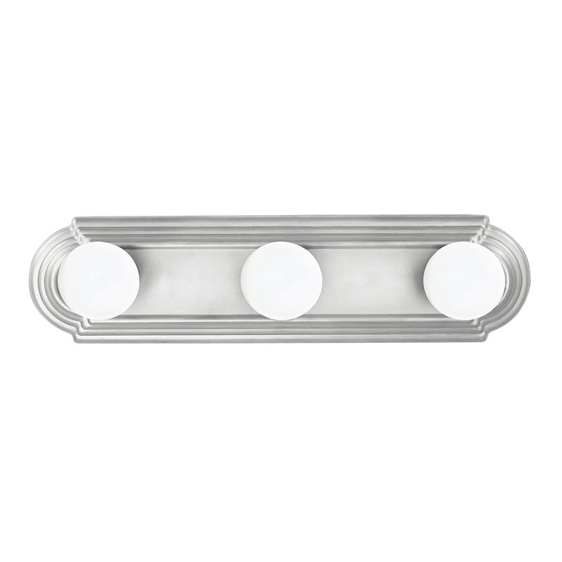 Macklin 3 - Light Dimmable Bath Bar, Matte Nickel