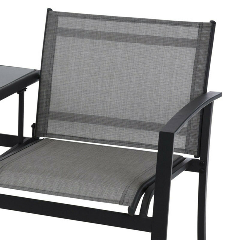 Emogine Stainless Steel Outdoor Bench