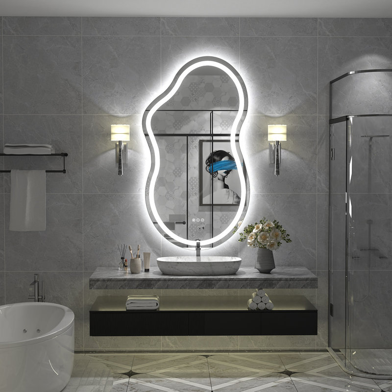 Miroir mural Aevar, 49 po x 27 po
