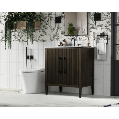 Meuble-lavabo simple 30 po