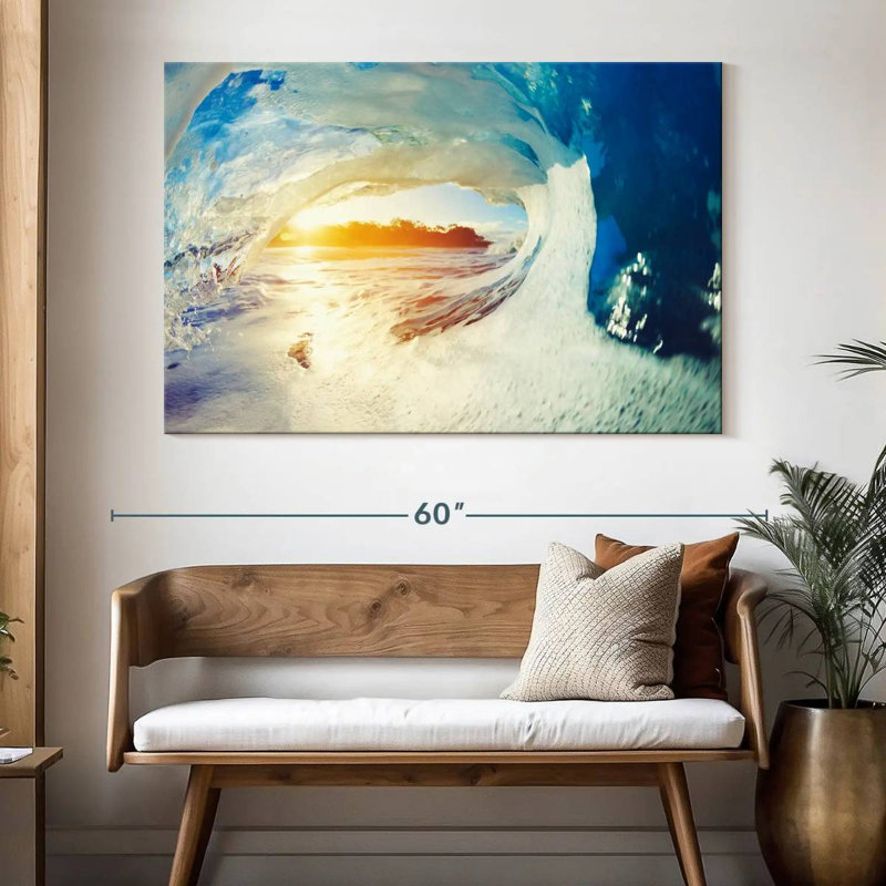 Senne Crashing Wave, H 34 po x l 51 po