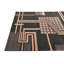 Tapis noir Otto