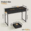 Metal Base Computer Desk-2130098586