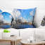 «Bright Manhattan Day Panorama - Coussin imprimé paysage urbain»-29828223-29854875