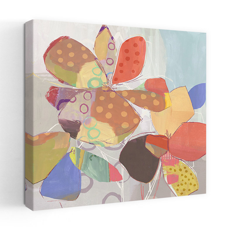 Art floral moderne, H 18 po x l 18 po